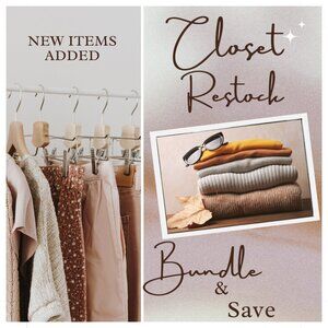 Closet Restock-This Week